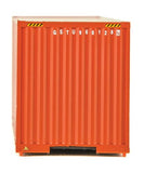 949-8216 - 40' Hi-Cube Corrugated Container - Genstar (HO Scale)