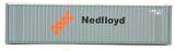 949-8219 - 40' High-Cube Corrugated Container Nedlloyd (HO Scale)