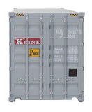 949-8252 - 40' Hi-Cube Corrugated Container - K Line (HO Scale)