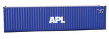 949-8259 - 40' Hi-Cube Corrugated Container - APL (HO Scale)