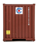 949-8261 - 40' Hi-Cube Corrugated Container - Crowley (HO Scale)