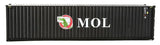 949-8264 - 40' Hi-Cube Corrugated Container - MOL (HO Scale)