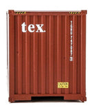 949-8266 - 40' Hi-Cube Corrugated Container - TEX (HO Scale)