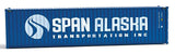 949-8273 - 40' High-Cube Corrugated Container Span Alaska (HO Scale)