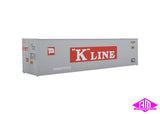 949-8351 - 40' Reefer Container - K Line (HO Scale)