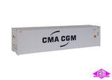 949-8357 - 40' Reefer Container - CMA GCM (HO Scale)