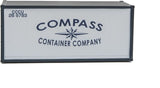 949-8664 - 20' Smooth Side Container Compass Container Co (HO Scale)
