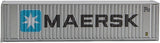 949-8801 - 40' Hi-Cube Container MAERSK (N Scale)
