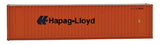 949-8804 - 40' Hi-Cube Container Hapag-Lloyd (N Scale)