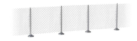 949-9000 - Metal Industrial Fence (N Scale)