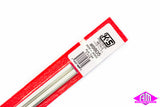 K&S - #9805 - Aluminium Tube - Round - 6mm x 0.45mm (2pc)