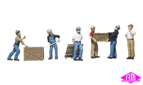 A1823 - Scenic Accents - Dock Workers (HO Scale)