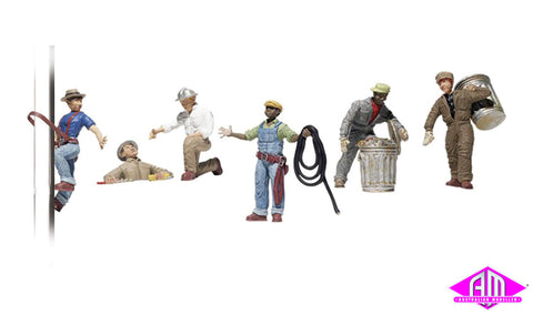 A1826 - Scenic Accents - City Workers (HO Scale)