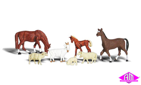 A1844 - Scenic Accents - Livestock (HO Scale)