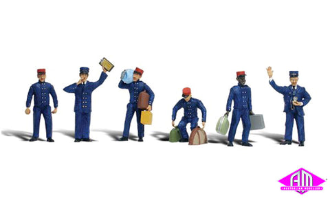 A1847 - Scenic Accents - Train Personnel (HO Scale)
