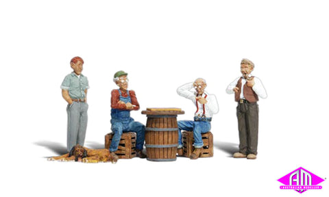 A1848 - Scenic Accents - Checker Players (HO Scale)