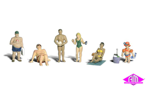 A1853 - Scenic Accents - Sun Bathers (HO Scale)