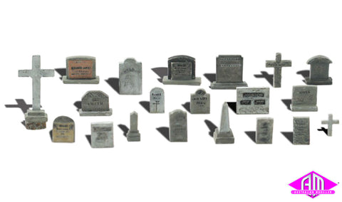 A1856 - Scenic Accents - Tombstones (HO Scale)