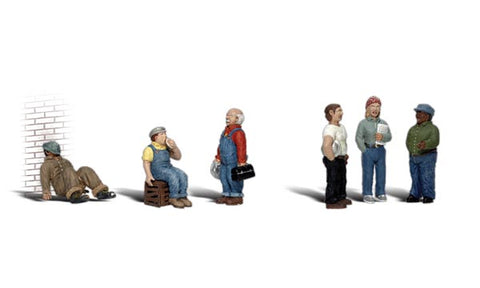A1867 - Factory Workers (HO Scale)