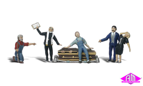 A1868 - Scenic Accents - Graveside Service (HO Scale)