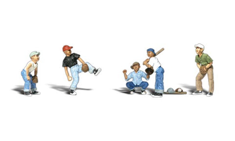 A1869 - Baseball Players I (HO Scale)