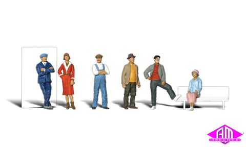 A1874 - Scenic Accents - Casual People (HO Scale)