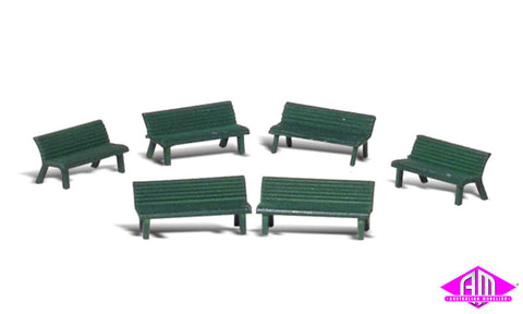 A1879 - Scenic Accents - Park Benches (HO Scale)