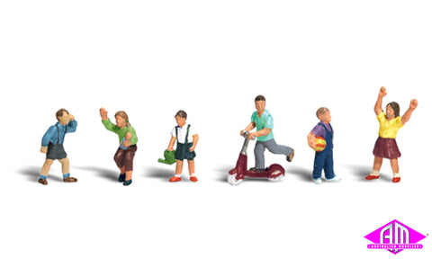 A1891 - Scenic Accents - Children (HO Scale)