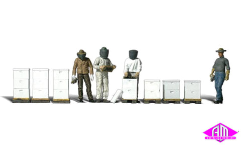 A1897 - Scenic Accents - Beekeepers (HO Scale)
