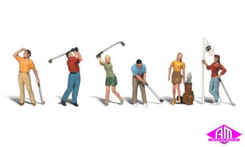 A1907 - Scenic Accents - Golfers (HO Scale)