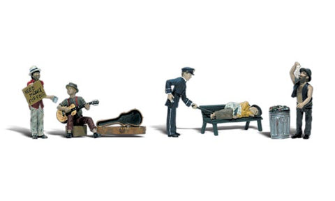 A1916 - Scenic Accents - Park Bums (HO Scale)