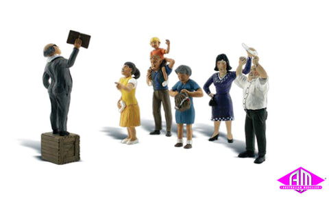 A1925 - Scenic Accents - Sermon On The Crate (HO Scale)