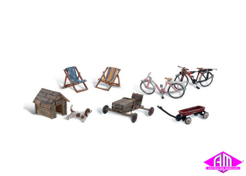 A1931 - Scenic Accents - Backyard Basics (HO Scale)