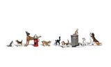 A2140 - Dogs & Cats (N Scale)