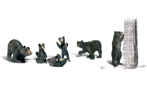 A2737 - Black Bears (O Scale)