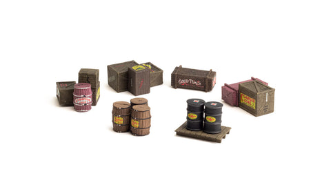 A2739 - Assorted Crates (O Scale)