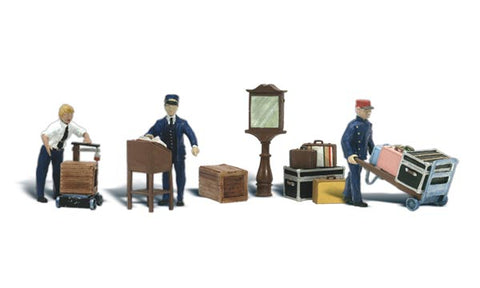 A2757 - Depot Workers & Accessories (O Scale)