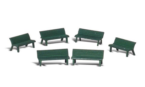A2758 - Park Benches (O Scale)