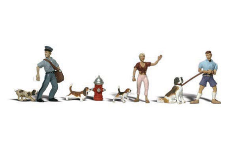 A2768 - People & Cats (O Scale)