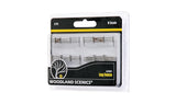 A2991 - Log Fence (N Scale)