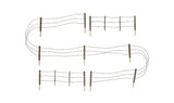 A3000 - Barbed Wire Fence (O Scale)