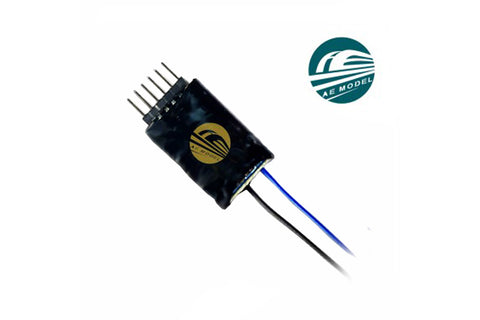 DCC Concepts AED-6PD.2 - AE Model 6-Pin Direct 2 Function Decoder