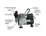 HSeng - AF18-2 - Mini Air Compressor