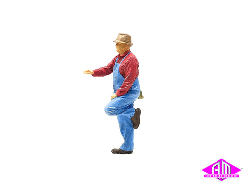 Driver 30T Class Kneeling Hand On Regulator (7mm Scale)