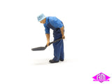 Fireman Shovelling A (7mm Scale)