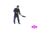 Fireman Shovelling D (7mm Scale)