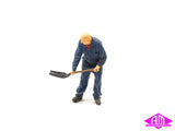 Fireman Shovelling E (7mm Scale)