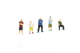 Auscision Figures V1 (HO Scale) 5 pack, AMF-1