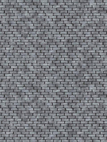 AP-BM031 - Art Printers - Backscenes Building Paper - Staffordshire Blue Brick (HO Scale)