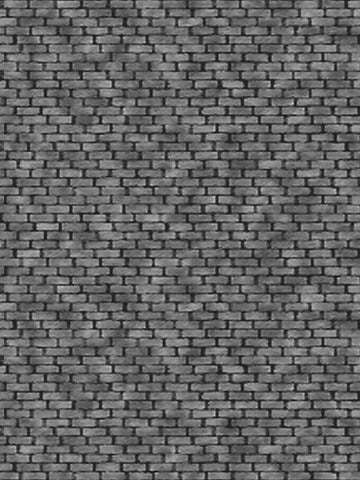 AP-BM032 - Art Printers - Backscenes Building Paper - Grey Brick (HO Scale)